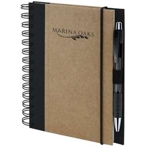 Recycled Color Spine Spiral Notebook
