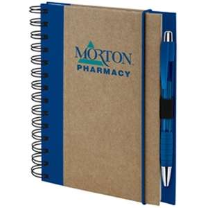 Recycled Color Spine Spiral Notebook