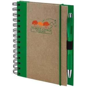 Recycled Color Spine Spiral Notebook