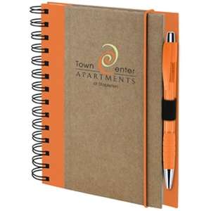 Recycled Color Spine Spiral Notebook