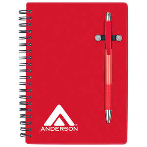 Custom Promotional Pen-Buddy Notebook