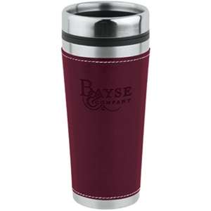 16 oz Leatherette Tumbler