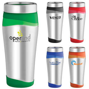 Custom Promotional 16 oz. Color Touch Stainless Tumbler
