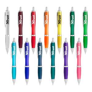 Custom Promotional Translucent Curvaceous Gel Pen