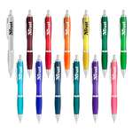 Business Pens - Translucent Curvaceous Gel Pen