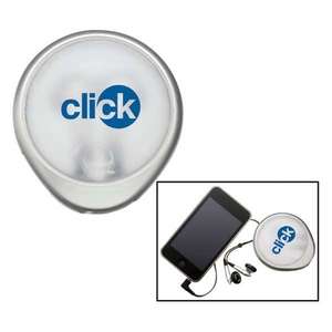 Custom Promotional Deluxe Travel Earbuds