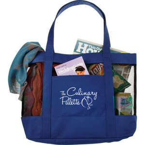Custom Promotional The Surfside Mesh Tote Bag