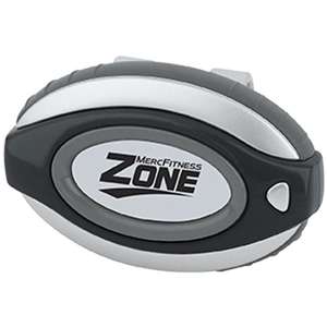 Oval Clip-On Pedometer/Clock 
