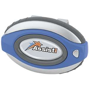 Oval Clip-On Pedometer/Clock 