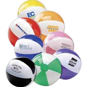 Two-Tone Beach Ball - 16