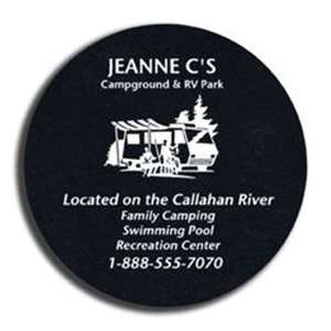 Custom Promotional Jumbo Size 6" Circle ReTread Recycled Tire Jar Opener