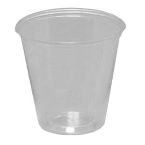 Clear Plastic Sampler Cup - 3.5 oz