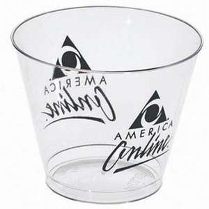 Clear Plastic Tumbler - 9 oz