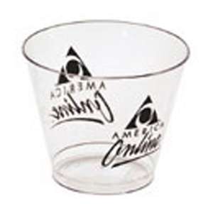 Clear Plastic Tumbler - 9 oz