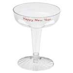 Promotional New Years - Two-Piece Champagne Glass - 4 oz