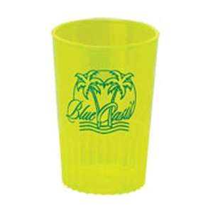 Custom Promotional Yellow Mini-Brite Shot Glass - 1.5 oz