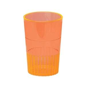 Orange Mini-Brite Shot Glass - 1.5 oz