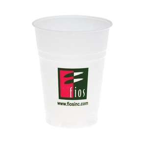 Custom Promotional Translucent Polystyrene Cup - 10 oz