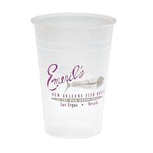 Custom Promotional Translucent Polystyrene Cup - 14 oz
