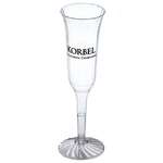 Imprinted New Years - Classic Crystal 2-Piece Tulip Champagne - 5 oz