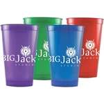 Custom Plastic Cups & Stadium Cups - 22 oz. Translucent Stadium Cup
