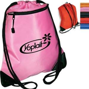 Custom Promotional Padded Strap Sack Drawstring Backpack
