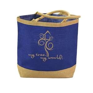 Market Jute Tote Bag 