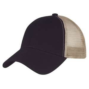 Washed Cotton Mesh Back Trucker Cap