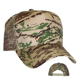 Mesh Back Camouflage Trucker Cap