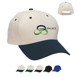 Custom Promotional Heavy Brushed Cotton Twill Cap