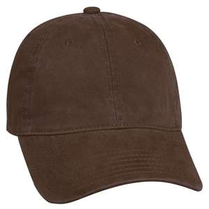 Washed Cotton Unstructured Cap