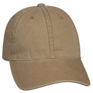 Washed Cotton Unstructured Cap