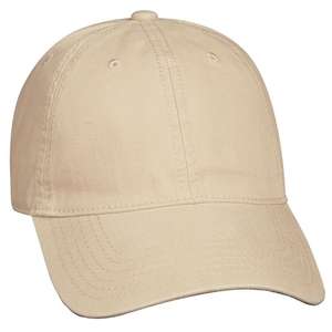 Washed Cotton Unstructured Cap