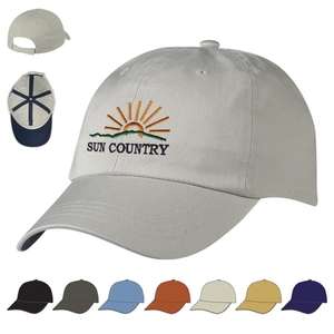 Cotton Chino Unstructured Cap