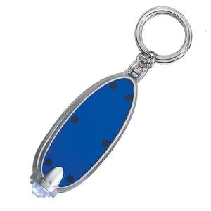 Oval LED Key Chain