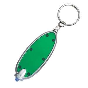 Oval LED Key Chain