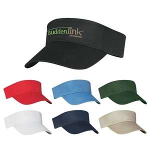 Cotton Twill Visor 