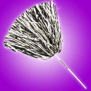Custom Promotional Rooter Handle Pom - 750 Glitter Streamers