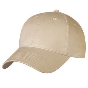 Organic Brushed Cotton Twill Cap 