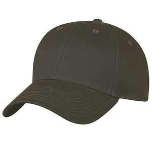 Organic Brushed Cotton Twill Cap 