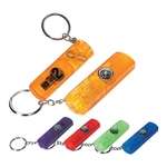 Customized Keychains & Key Tags - Whistle Light and Compass Key Chain