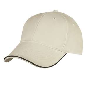 Nu-Fit Brushed Cotton Fitted Sandwich Cap 
