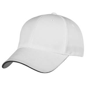 Nu-Fit Pique Mesh Fitted Sandwich Cap 