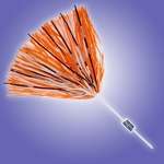 Business Pom Poms - Klicker Handle Pom - 750 Glitter Streamers