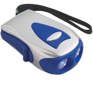 Dynamo Crank Flashlight 
