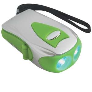 Dynamo Crank Flashlight 