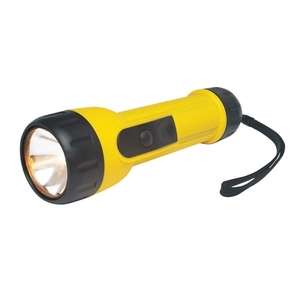 Custom Promotional Large Powerful Flashlight with Wrist Band