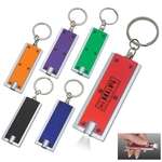 Promotional Keychains & Key Tags - Rectangular LED Key Chain