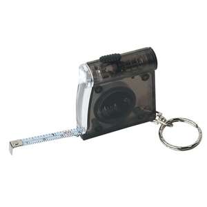 Tape Measure LED Flashlight Key Chain 