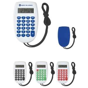 Custom Promotional Calculator on a Rope